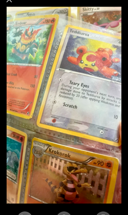 POKEMON LOT OF 18 (MP Condition) - VALUABLE HOLOS, VINTAGE CARDS, AND MEW LV. X! - Image 4