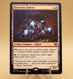 Ravenous Robots | 106 | Rare | Regular | TMNT | MTG | Store Promo Eligible - Image 1