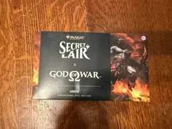 Magic The Gathering Secret Lair x God of War: Greek Foil Edition Sealed - Image 2