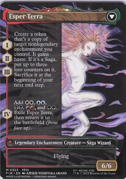 Terra, Magical Adept (Borderless) 323 M FIN NM - Image 2
