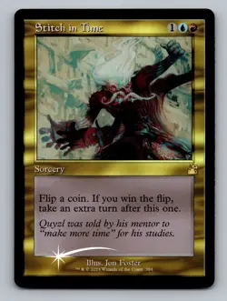 Stitch in Time (Retro Frame) R Ravnica Remastered 384 NM - Image 1