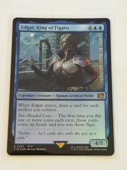 Edgar, King of Figaro Final Fantasy Foil 51 - Image 1