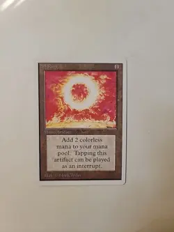 Magic The Gathering Unlimited Set Sol Ring MP+ Condition OC3410 - Image 1