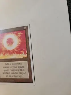 Magic The Gathering Unlimited Set Sol Ring MP+ Condition OC3410 - Image 2