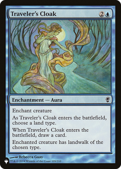 Traveler's Cloak [The List] Magic MTG - Image 1