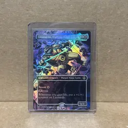 Leonardo, Cutting Edge (Borderless) Teenage Mutant Ninja Turtles Foil - Image 1