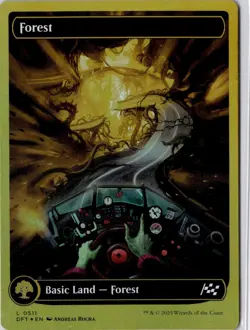 Forest (0511) (First-Place Foil) Aetherdrift Foil NM L 0511 - Image 1
