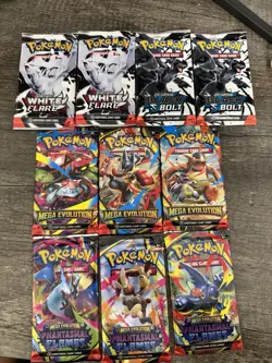Pokemon TCG Packs Lot Of 10 SHIPS NEXT DAY - Image 1