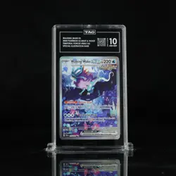 2024 Pokemon SV Temporal Forces 205/162 Walking Wake EX SIR TAG 10 (974) - Image 1