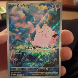 Clefairy 094/088 (IR) Pokemon Perfect Order Full Art Illustration Rare Pokemon - Image 1