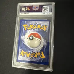 1999 POKEMON FOSSIL #10 LAPRAS-HOLO PSA 8 - Image 2