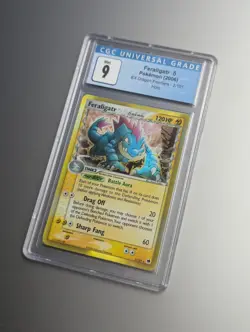 Feraligatr EX Dragon Frontiers 2/101 CGC 9 Holo Delta Species Pokemon Card 2006 - Image 1