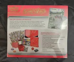 Pokemon TCG: S & V: Scarle (Koraidon) Elite Pokemon Center Exclusive Trainer Box - Image 2