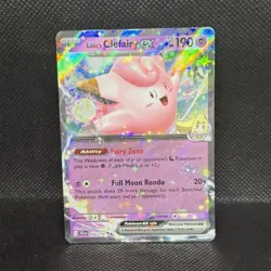 Pokemon TCG Lillie's Clefairy Ex Holo 190 HP 056/159 Journey Together - Image 1