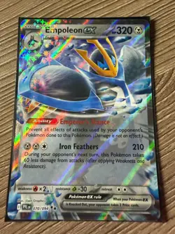 Empoleon ex - 70/94 - Double Rare - Pokemon Phantasmal Flames - NM - Image 1