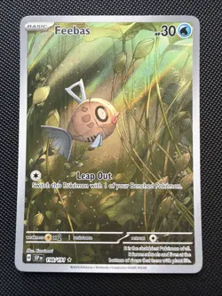 Feebas 198/191 Sv08: Surging Sparks Pokemon TCG Illustration Rare - Image 1