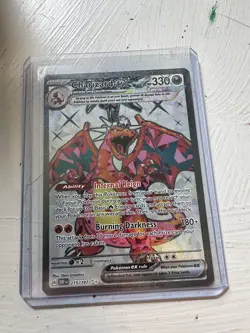 Pokemon TCG Charizard ex Sv03: Obsidian Flames 215/197 Holo Ultra Rare - Image 1
