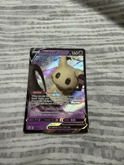 Mimikyu V 68/172 Sword & Shield Brilliant Stars Ultra Rare Pokemon TCG LP + - Image 2