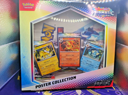 Pokemon TCG Prismatic Evolutions ETB Booster Bundle Poster Collection Sealed Lot - Image 3