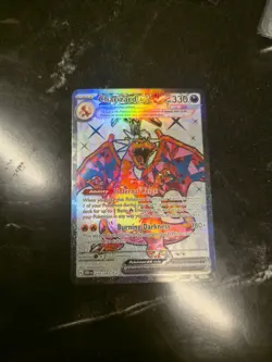 Pokemon Charizard ex 215/197 SV03: Obsidian Flames Ultra Rare Holo - Image 1