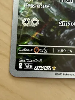 Pokemon TCG Aipom Paradox Rift 211/182 Holo - Image 2