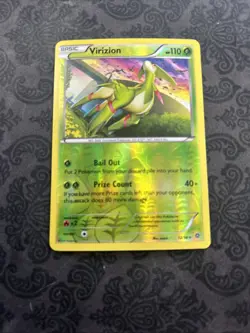 Pokemon XY Ancient Origins Virizion Reverse Holo Rare 12/98 - Image 1