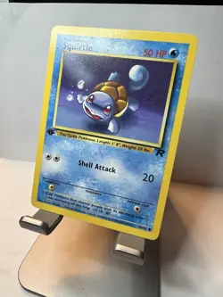 Pokemon Squirtle 1st Edition Team Rockets Series 68/82 - Image 1