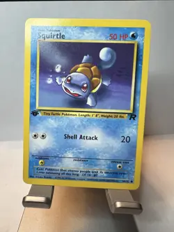 Pokemon Squirtle 1st Edition Team Rockets Series 68/82 - Image 2