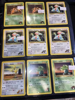 Old School Pokemon Bulk Binder Collection - Image 1