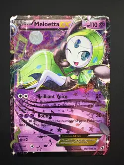 Meloetta EX RC11/RC25 Pokemon Legendary Treasures Rare Lightly Played (LP) 2013 - Image 1