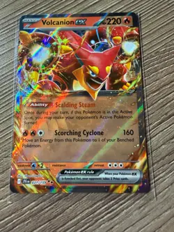 Volcanion ex 31/159 SV08: Journey Together Double Rare Holo Pokemon TCG NM - Image 1
