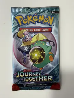 (HEAVY)🔥22.45g Pokemon TCG Journey Together Booster Pack Factory Sealed ✅ - Image 2