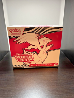 Pokemon TCG White Flare ETB Elite Trainer Box NEW SEALED - Image 1