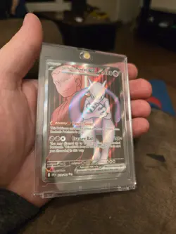 Pokemon TCG Team Rockets Mewtwo EX 213/182 Full Art Destined Rivals - Image 1