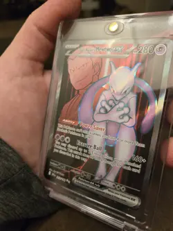 Pokemon TCG Team Rockets Mewtwo EX 213/182 Full Art Destined Rivals - Image 2
