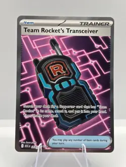 Team Rocket's Transceiver 263/217 Ultra Rare ME: Ascended Heroes Pokemon NM - Image 1