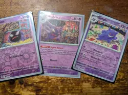 Pokemon TCG Scarlet & Violet 151: Reverse Holo Gengar evolution line - Image 1