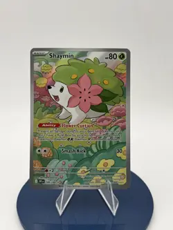 Pokemon TCG - Shaymin Illustration Rare 185/182 Sv10: Destined Rivals Holo - Image 1