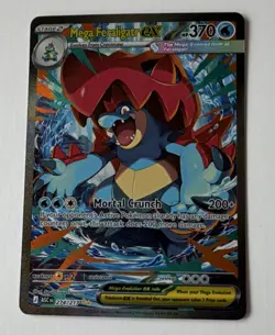 Pokemon: Ascended Heroes Mega Feraligatr Ex 274/217 Full Art Secret Holo NM/Mint - Image 1