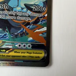 Pokemon: Ascended Heroes Mega Feraligatr Ex 274/217 Full Art Secret Holo NM/Mint - Image 4
