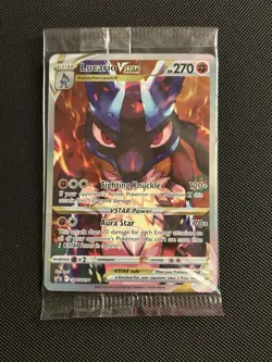 Pokemon Lucario VSTAR SWSH291 Sword & Shield Promo Sealed - Image 1