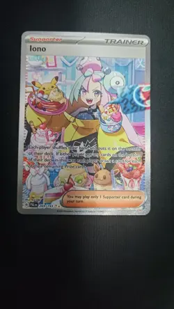 Pokemon TCG Iono Scarlet & Violet - Paldea Evolved 269/193 Holo - Image 1
