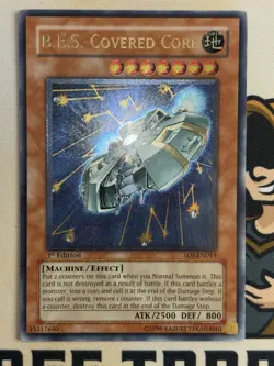 B.E.S. Covered Core SOI-EN013 1st Edition Ultimate Rare YuGiOh! NM - Image 3