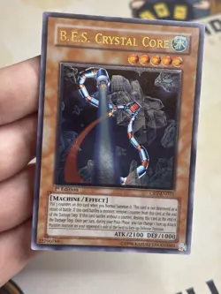 B.E.S Crystal Core CRV-EN021 Ultimate Rare 1st Edition YuGiOh! NM EURO - Image 2