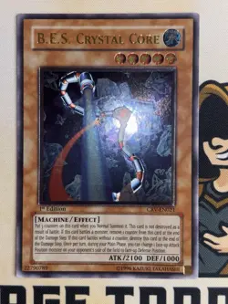 B.E.S Crystal Core CRV-EN021 Ultimate Rare 1st Edition YuGiOh! NM EURO - Image 3