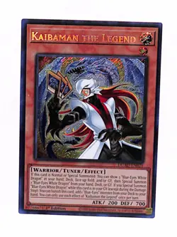 Yugioh 1x Kaibaman the Legend DUAD-EN021 Duelist's Advance Secret 1st Ed NM - Image 1