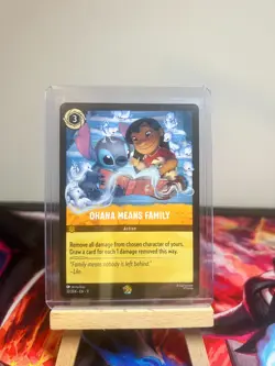 Ohana Means Family 32/204 Winterspell Regular Lorcana TCG - Image 1