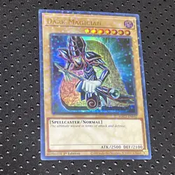 Yugioh Dark Magician HAC1-EN002 Duel Terminal Ultra Rare 1st Ed NM - Image 1
