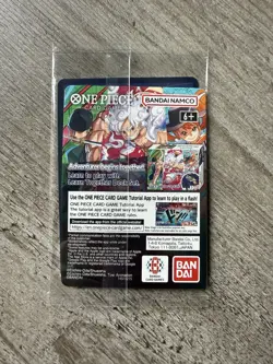 One Piece Monkey.D.Luffy College Basketball US Voyage (SEALED) Promo Card - Image 2