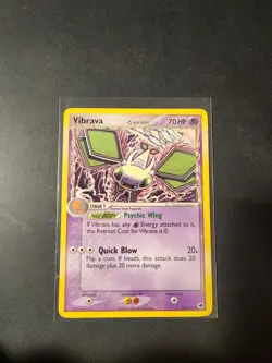 Vibrava 24/101 EX Dragon Frontiers - Rare Pokemon Card - NM Non Holo - Image 1